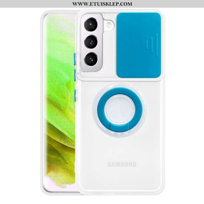 Etui do Samsung Galaxy S22 5G Pierścień-wspornik I Osłony Obiektywu